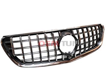 Mercedes-Benz V-Class W447| GT-R GRILLE | 2014-2019 | Chrome, Auto-onderdelen, Voor, Mercedes-Benz, Nieuw, Ophalen of Verzenden