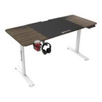 Bureau Hayward zit sta elektrisch verstelbaar houtkleurig, Verzenden, Nieuw