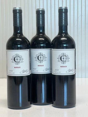 2022 Copel Wines. Margaux - Bordeaux - 3 Flessen (0.75, Nieuw