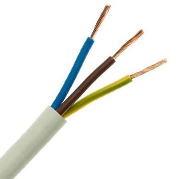 Flexibele H05VV-F Kabel | 3 x 1,5mm2 aders | VMVL, Ophalen of Verzenden, Nieuw, Kabel of Snoer