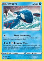 Kyogre 036/159 Reverse Holo Crown Zenith, Ophalen of Verzenden, Nieuw, Losse kaart, Foil