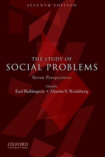 The Study of Social Problems - Earl Rubington 9780199731879, Verzenden, Zo goed als nieuw, Earl Rubington