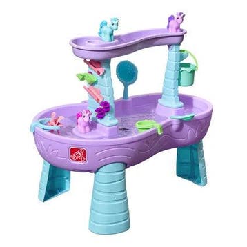 Step2 Rain Showers & Unicorns Watertafel 100cm Kunststof Paa, Verzenden, Nieuw