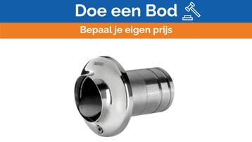 Bieden: Vetus TRC40SV tru-hull exhaust outlet stainless ste, Ophalen of Verzenden, Nieuw, Motor en Techniek, Zeilboot of Motorboot