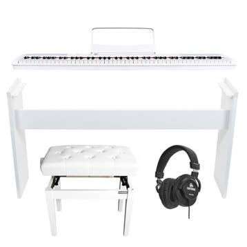 Fazley FSP-200-W Piano starterset Deluxe, Muziek en Instrumenten, Verzenden, Nieuw