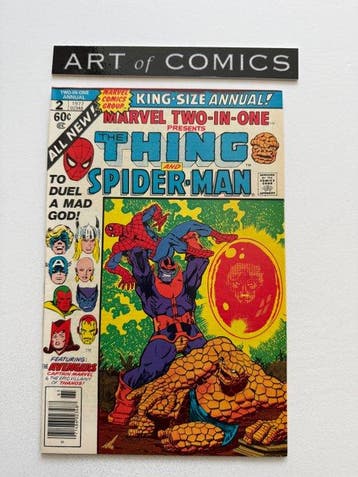 Marvel Two-In-One Annual #2 - Thanos, Spider-Man, Warlock,, Nieuw