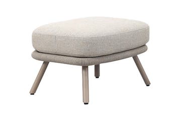 VDG Flow voetenbank - Zand/Latte, Tuin en Terras, Tuinmeubel-accessoires, Verzenden, Nieuw