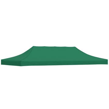 vidaXL Partytentdak 270 g/m² 6x3 m groen, Verzenden, Nieuw, Partytent