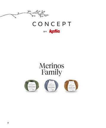 Katia Concept Merinos Family - Herfst/Winter, Tijdschrift, Ophalen of Verzenden, Nieuw