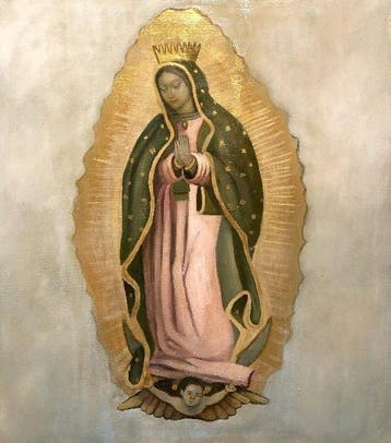 Mexican School (XX) - Our Lady of Guadalupe