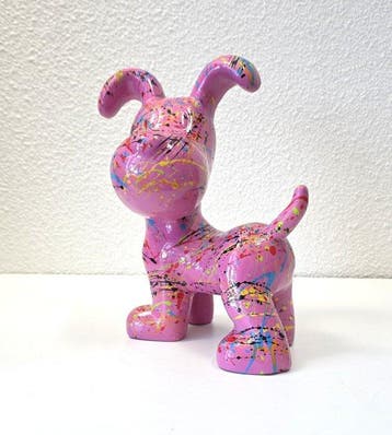 Art House - Figuur - vrolijk beeld***HOND FLAPPY