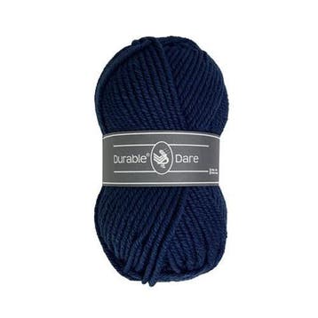 Durable Dare 321 Navy - Haakgaren / Breigaren, Ophalen of Verzenden, Nieuw, Breien of Haken, Wol of Garen