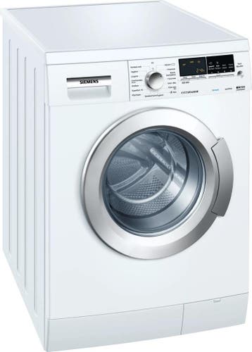 Siemens WM14E498 - Wasmachine - 7 kg - 1400 tpm -, Witgoed en Apparatuur, Ophalen of Verzenden, Zo goed als nieuw, Voorlader, 85 tot 90 cm