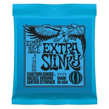 Ernie Ball 2225 Extra Slinky elektrische gitaarsnaren, Ophalen of Verzenden, Nieuw