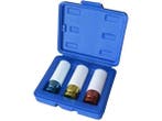 Veiling - Doppen set 3-delig maten 17,19 en 21 mm, Nieuw