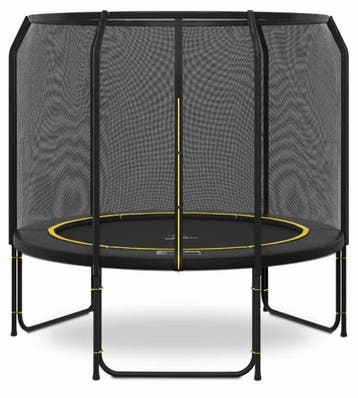 Magic Jump Fiber Black trampoline 251 cm met veiligheidsnet, Ophalen of Verzenden, Nieuw