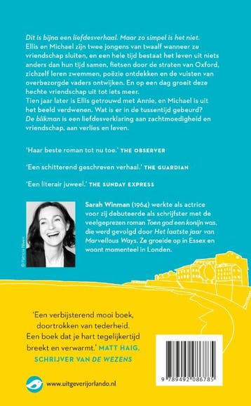 De blikman 9789492086785 Sarah Winman, Verzenden, Zo goed als nieuw, Sarah Winman