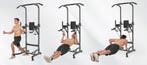 Power Tower Dip Station en Pull Up Bar – Thuisfitness, Verzenden, Nieuw