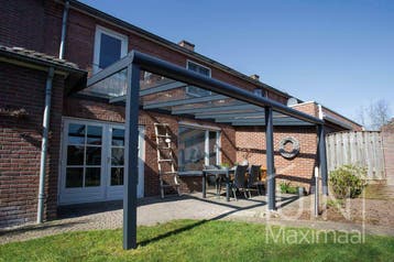 Veranda met glazen dak? Chat of Videobel met ons!, Ophalen of Verzenden, Nieuw, Veranda