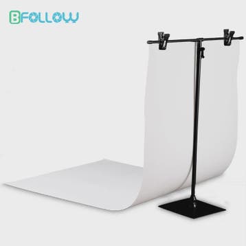 T-vormige Achtergrondstandaard (30cm) met PVC Backdrop voor, Verzenden, Nieuw