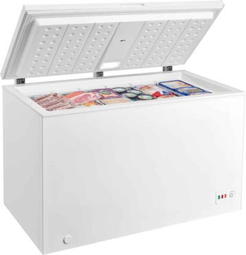Hanseatic HGT128B Vrieskist 300 l 128,5 cm – Energieklasse, Nieuw