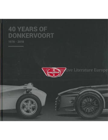 40 YEARS OF DONKERVOORT 1978-2018, Boeken, Nieuw, Author