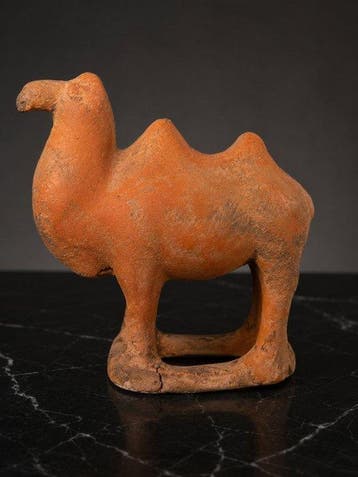 Oud Chinees, Tang-dynastie Terracotta Funeraal Bactrische