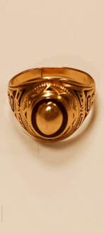 Ring - 10 kt. Geel goud, Sieraden, Tassen en Uiterlijk, Ringen, Nieuw