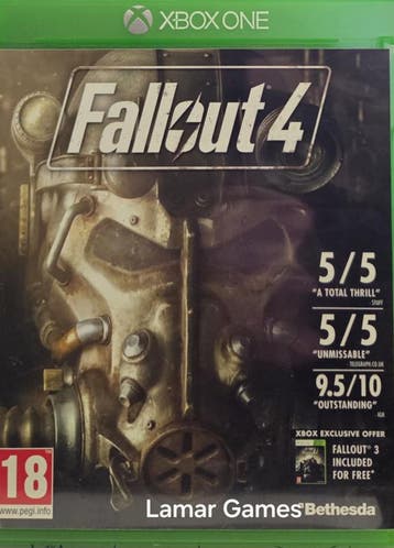 Fallout 4 (xbox one tweedehands game), Ophalen of Verzenden, Zo goed als nieuw