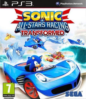 Sonic & SEGA All-Stars Racing Transformed PS3 Met garantie!, 1 speler, Ophalen of Verzenden, Zo goed als nieuw, Muziek