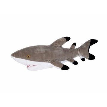 Pluche haai knuffel - zacht pluche - 75 cm - oceaandier, Verzenden, Nieuw