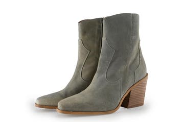 Manfield Cowboy laarzen in maat 38 Groen, Kleding | Dames, Schoenen, Verzenden, Zo goed als nieuw, Manfield, Groen