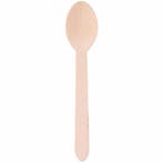 Alpina Houten eetlepels - 16 cm - 50 stuks - Duurzaam en..., Ophalen of Verzenden, Nieuw