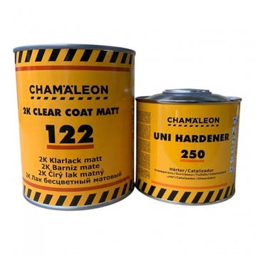2K MS Matte Blanke lak 122 - Set 1,5 liter Chamäleon, Verzenden, Nieuw
