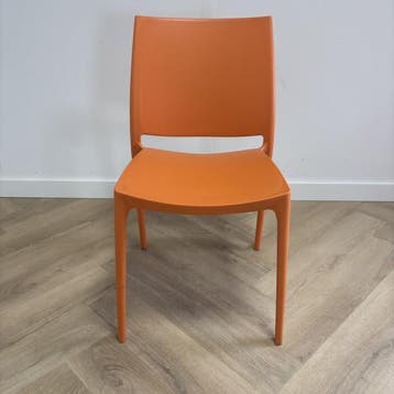 Siesta Maya kantinestoel / terrasstoel, orange, Ophalen of Verzenden, Gebruikt, Stof, Eén