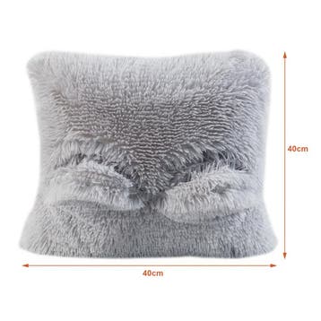 [en.casa] Elektrisch warmtekussen Capurso 40x40x9,5 cm 100W, Huis en Inrichting, Woonaccessoires | Kussens, Verzenden, Nieuw