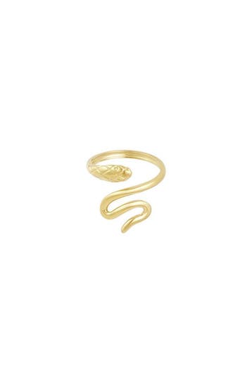 Goudlief Ring dazzle snake (Statement ringen, Ringen), Sieraden, Tassen en Uiterlijk, Ringen, Overige materialen, Verzenden, Nieuw