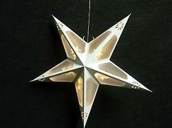 Origami ster 40x40 cm. kleur WIT kerstverlichting, Diversen, Kerst, Ophalen of Verzenden, Nieuw