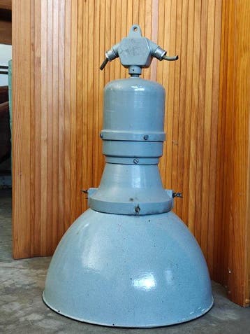 Plafondlamp - Metaal, Emaille - Industriële hanglamp