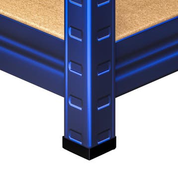 Stellingen voor zwaar gebruik Blauw 180x70x40cm gegalvani..., Verzenden, Nieuw
