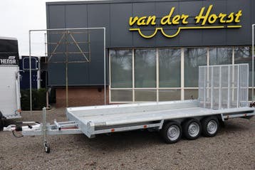 Hulco terrax machinetransporter aanbieding, Auto diversen, Aanhangers en Bagagewagens, Nieuw