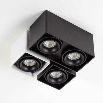 TIP! Moderne opbouw spots voor binnen (gratis verzonden), Huis en Inrichting, Lampen | Spots, Ophalen of Verzenden, Nieuw, Plafondspot of Wandspot