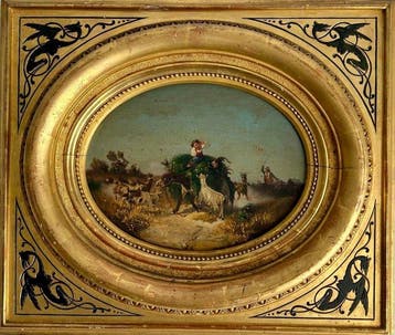 Scuola Napoletana (XIX), Toegeschreven aan - Lassalto delle