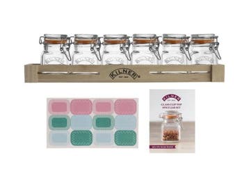 Veiling - 2x Kilner kruidenrek 35.5x9x10cm, Huis en Inrichting, Nieuw