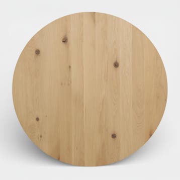 Tafelblad rond Eikenhout Ø70, Nieuw