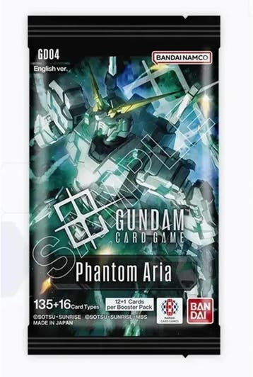 Gundam TCG - Phantom Aria (GD-04) Boosterpack | Bandai -, Verzenden, Nieuw