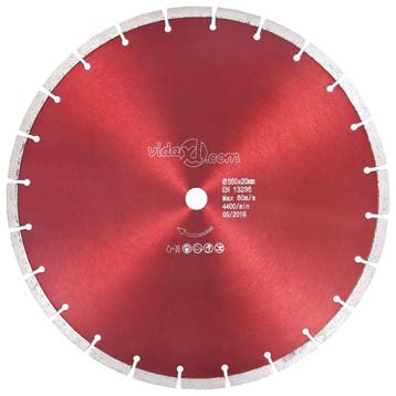 vidaXL Diamantzaagblad 350 mm staal, Doe-het-zelf en Verbouw, Gereedschap | Zaagmachines, Verzenden, Nieuw