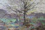 Lucien Frank (1857-1920) - Paysage de campagne, Antiek en Kunst