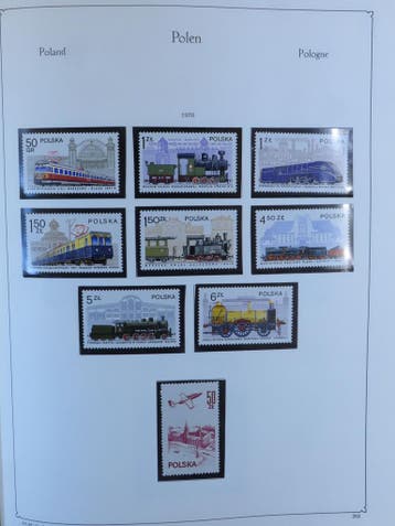 Polen 1978-1997 in 2 KABE albums, Ophalen of Verzenden