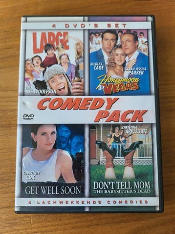 DVD - Comedy Pack - 4 DVD Set, Vanaf 12 jaar, Verzenden, Nieuw in verpakking, Overige genres
